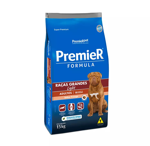 Rao Premier Formula Adultos Raas Grandes Light 15Kg