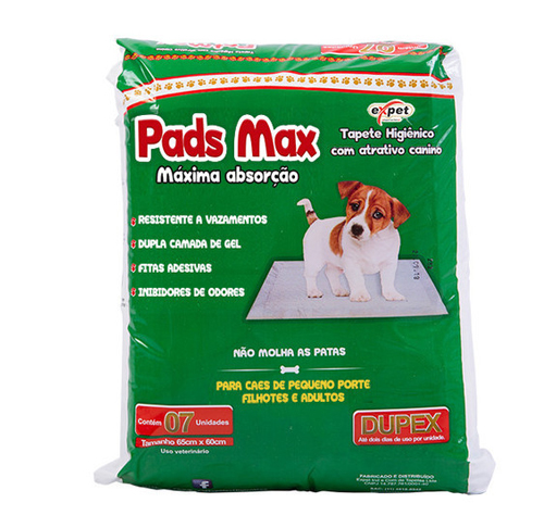 Tapete Higinico Expet Pet Max - 7 Unidades