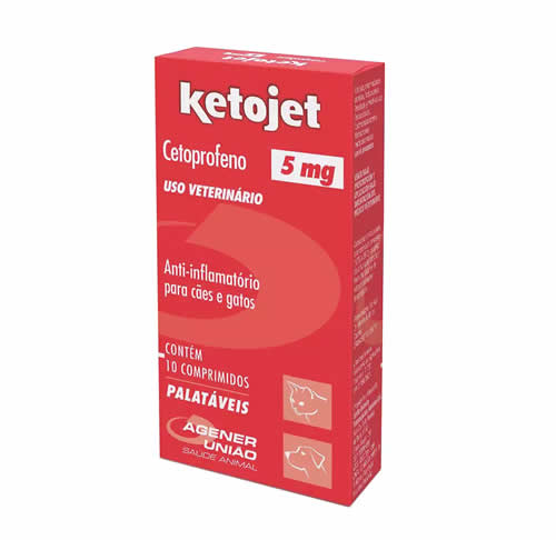 Ketojet Agener Unio 10 Comprimidos 5mg