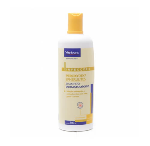 Shampoo Dermatlogico Virbac Peroxydex Spherulites 500ml