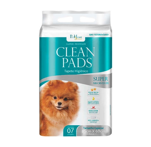 Tapete Higinico Clean Pads Super Premium 07 Unid