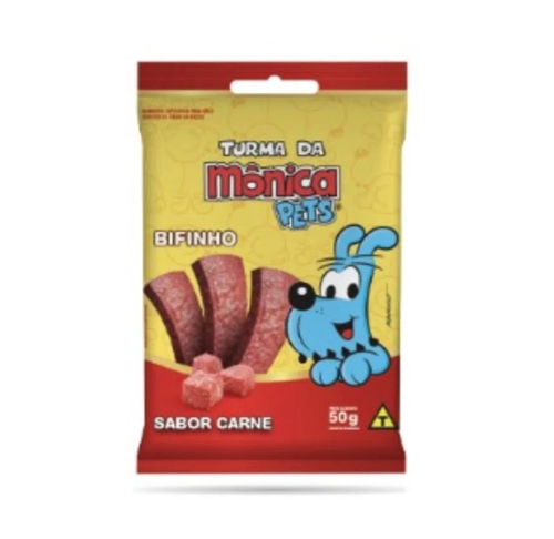 Bifinho Sabor Carne 50 g Turma da Mnica Pet