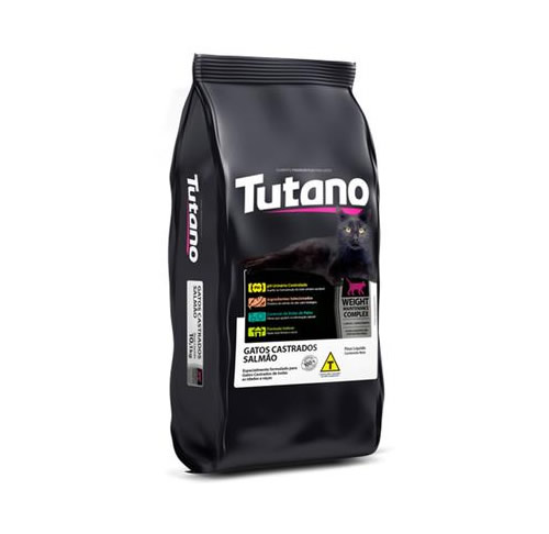Rao Tutano Para Gatos Castrados: Sabor Salmo - 03Kg