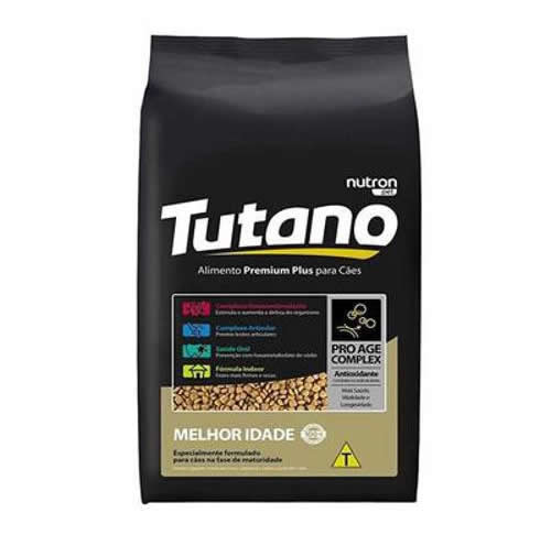 Rao Tutano Melhor Idade para Ces Snior Sabor Frango 15 Kg